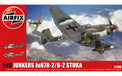 Airfix Junkers Ju87R-2/B-2 Stuka 1:48 Plastic Model Kit Aircraft