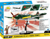 Cobi Kawasaki Ki-61-I Hien 'Tony' 1/32 Scale Aircraft Brick Kit - 324 Pieces (5740)
