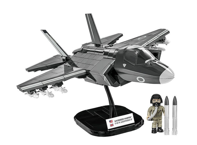 Cobi F-35B Lightning II RAF 1:48 Scale Brick Kit Aircraft Model - 594 Pieces (5830)