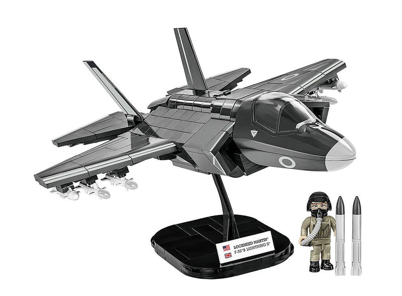 Cobi F-35B Lightning II RAF 1:48 Scale Brick Kit Aircraft Model - 594 Pieces (5830)