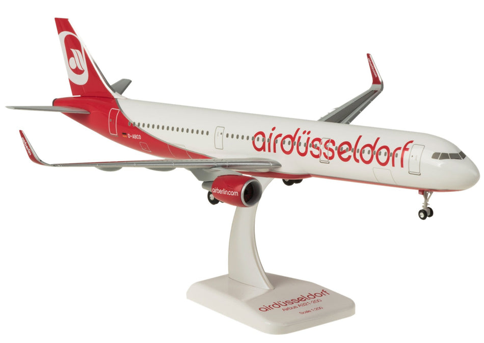 Limox Air Berlin Airbus A321-200 "airdüsseldorf"  Plastic Model - 1/200