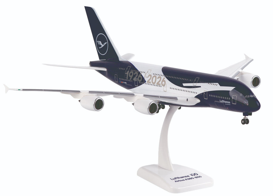 Limox Wings Airbus A380-800 Lufthansa 100th Anniversary 1:200 Plastic Model Aircraft D-AIMH