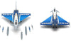 JC Wings Eurofighter EF-2000 Typhoon TaktLwG 74 60th Anniversary 1/72 Diecast Model Aircraft
