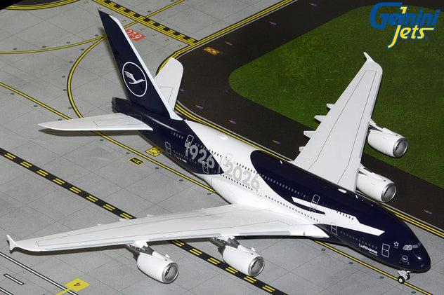Gemini Jets Lufthansa Airbus A380-800 100 Years Diecast Model Aircraft 1:200 - D-AIMH