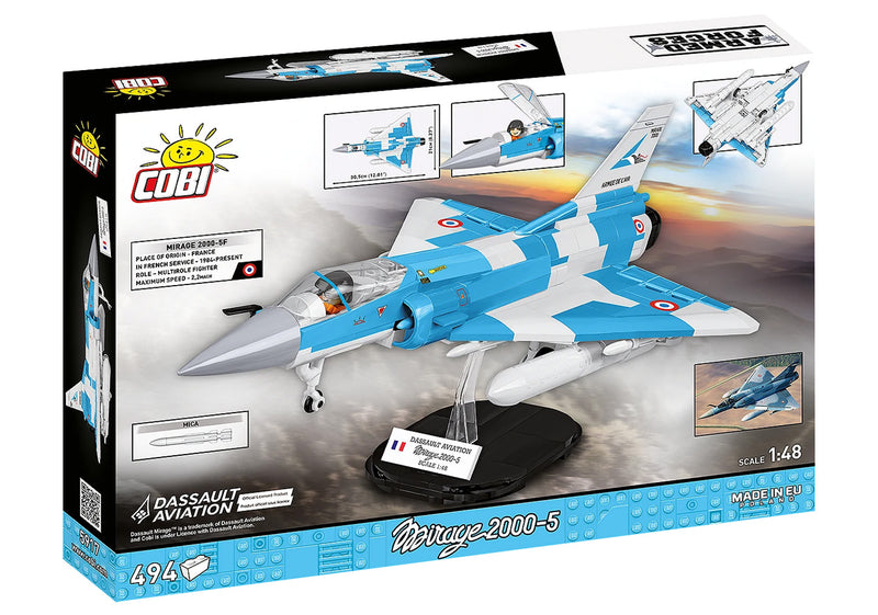 Cobi Mirage 2000-5F French Air Force 1/48 Scale Brick Kit (5917)