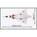 Cobi Mirage IIIC 1/48 Scale Aircraft Brick Kit - 375 Pieces (5930)