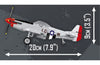 Cobi P-51D Mustang Top Gun 1:48 Scale Aircraft Brick Kit - 150 Pieces (5847)