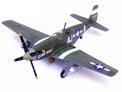 Panzerkampf P-51B Mustang Ding Hao Maj.Howard 345th FG 1:72 Diecast Model Aircraft PAN14606LD