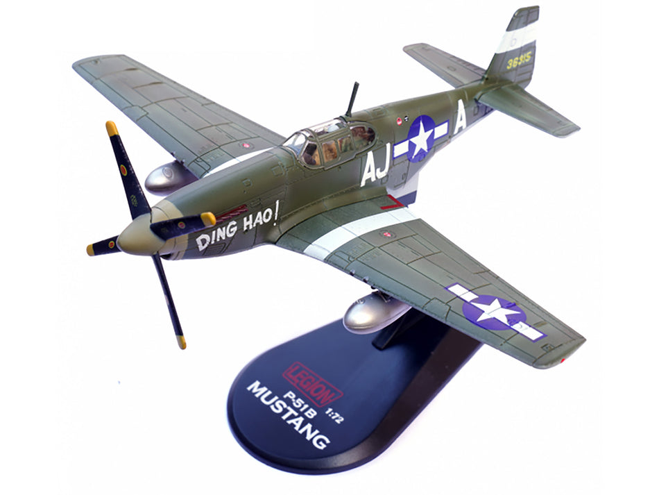 Panzerkampf P-51B Mustang Ding Hao Maj.Howard 345th FG 1:72 Diecast Model Aircraft PAN14606LD