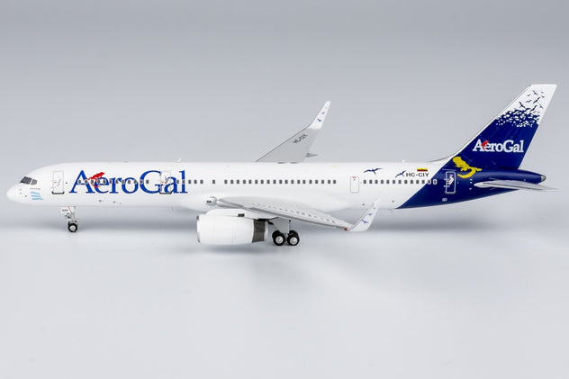 NG Models Boeing 757-200W AeroGal Aerolineas Galapagos 1:400 Diecast Model Aircraft - HC-CIY
