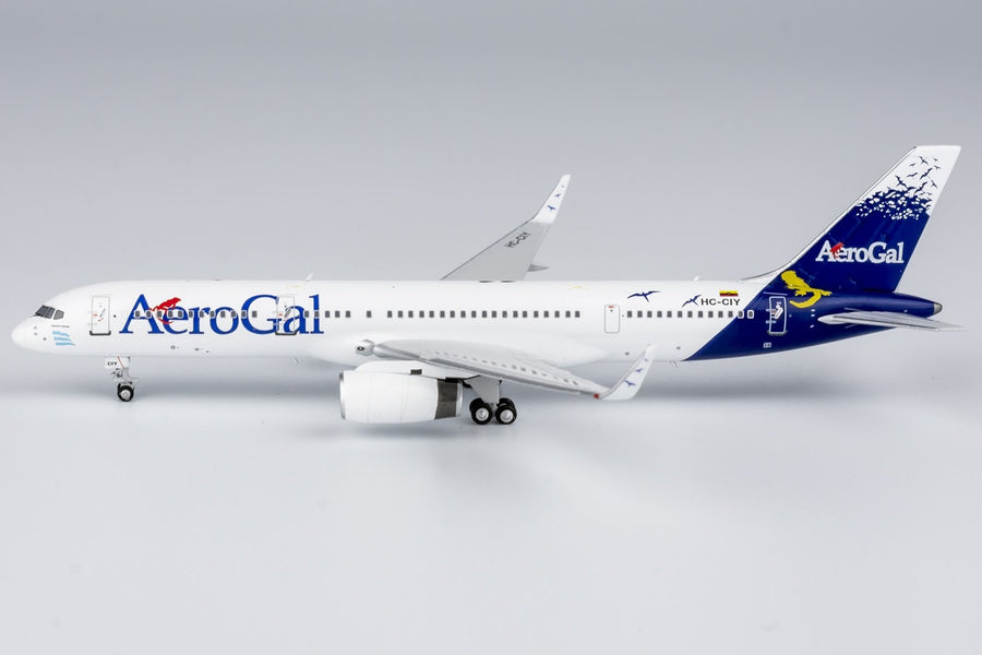 NG Models Boeing 757-200W AeroGal Aerolineas Galapagos 1:400 Diecast Model Aircraft - HC-CIY