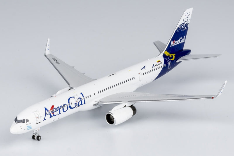 NG Models AeroGal Aerolineas Galapagos Boeing 757-200W Diecast Model - HC-CIY - 1/400