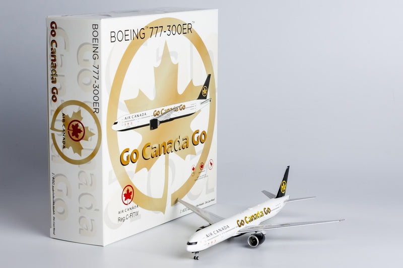 NG Models Air Canada Boeing 777-300ER Go Canada Livery Diecast - 9M-MSA - 1/400