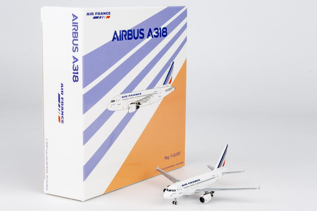 NG Models Air France Airbus A318-100 Retro Livery 1:400 Diecast Model Aircraft - F-GUGR