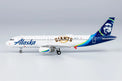 NG Models Alaska Airlines Airbus A320-200 San Francisco Giants Livery Diecast Model - N855VA - 1/400