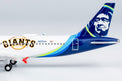 NG Models Alaska Airlines Airbus A320-200 San Francisco Giants Livery Diecast Model - N855VA - 1/400