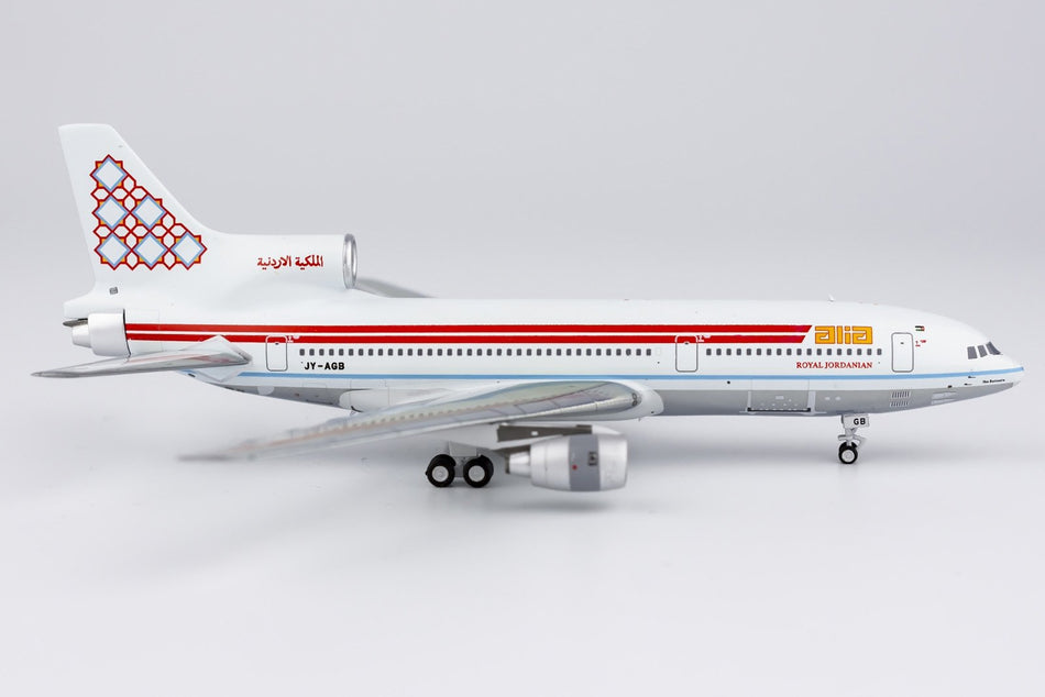 NG Models Alia - Royal Jordanian Airline Lockheed L-1011-500 Diecast Model - JY-AGC - 1/400