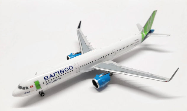 NG Models Bamboo Airways Airbus A321neo 1:400 Diecast Model Aircraft - VN-A589