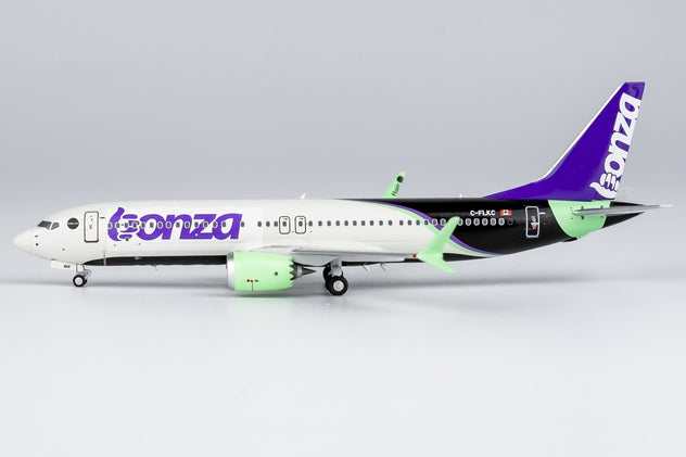 NG Models Boeing 737 MAX 8 Bonza/Flair Hybrid Livery 1/400 Diecast Model Aircraft - C-FLKC
