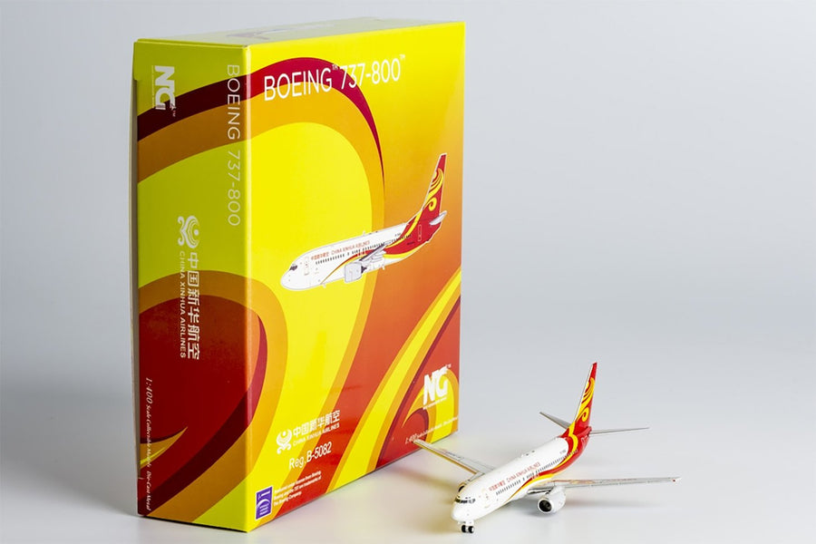 NG Models Boeing 737-800 China Xinhua Airlines 1:400 Diecast Model Aircraft - B-5082