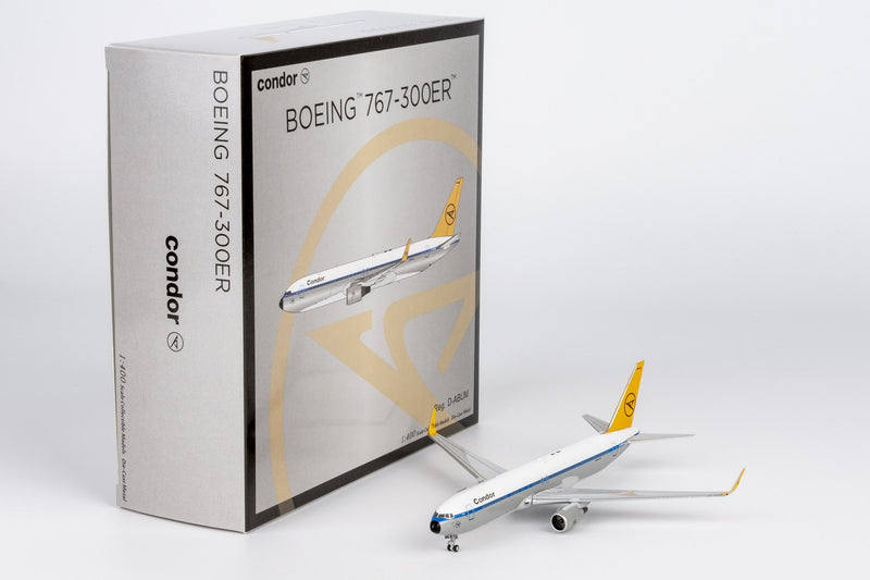 NG Models Condor Boeing 767-300ER Retro Livery Diecast Model - D-ABUM - 1/400