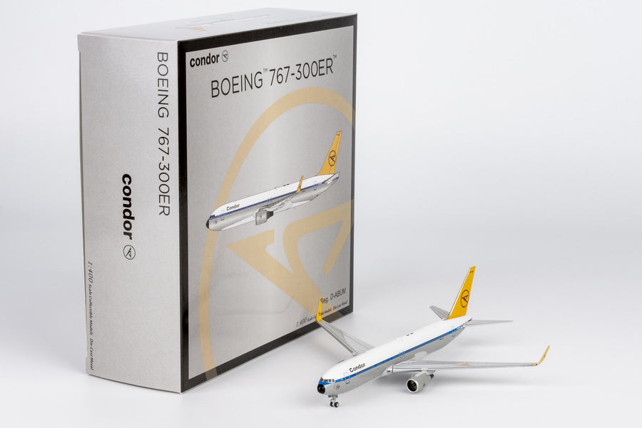 NG Models Condor Boeing 767-300ER Retro Livery 1:400 Diecast Model Aircraft - D-ABUM