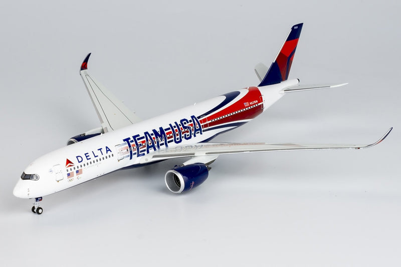 NG Models Delta Airlines Airbus A350-900 Team USA Livery Diecast Model - N521DN - 1/400