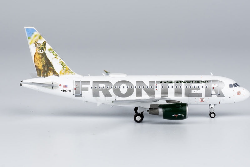 NG Models Frontier Airlines Airbus A318-100 Diecast Model - N807FR - 1/400