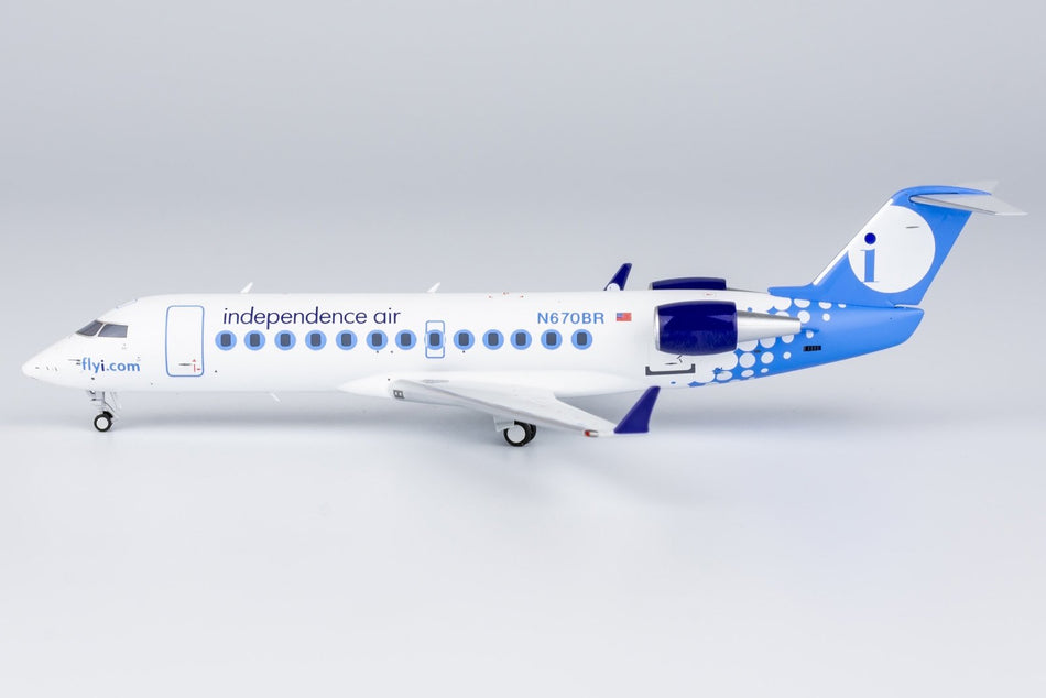 NG Models Independence Air CRJ-200ER - N670BR - Diecast - 1/200 - NG52059