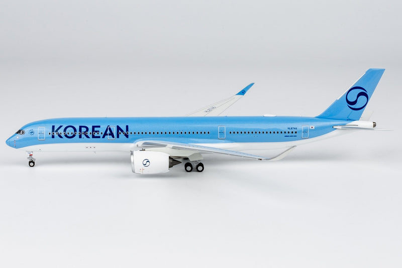 NG Models Korean Air Airbus A350-900 New Livery Diecast Model with Stand - HB-IFB - 1/400