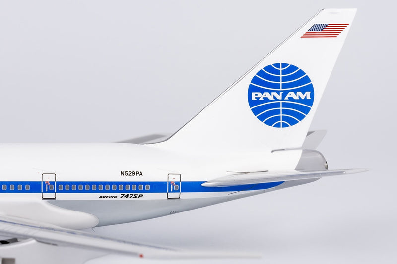 NG Models Pan-Am Boeing 747SP 'Clipper America' Diecast Model - N529PA- 1/400