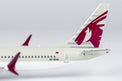 NG Models Qatar Airways Boeing 737 MAX 8 Diecast Model - A7-BSH - 1/400
