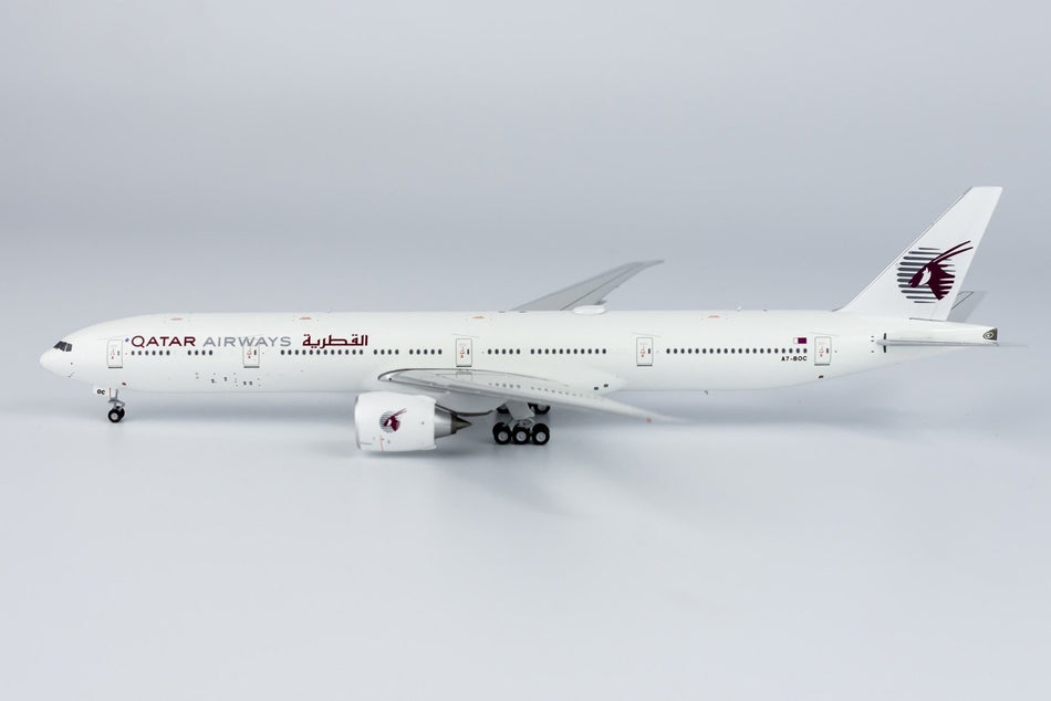 NG Models Qatar Airways Boeing 777-300ER Retro Livery Diecast Model - A7-BOC- 1/400