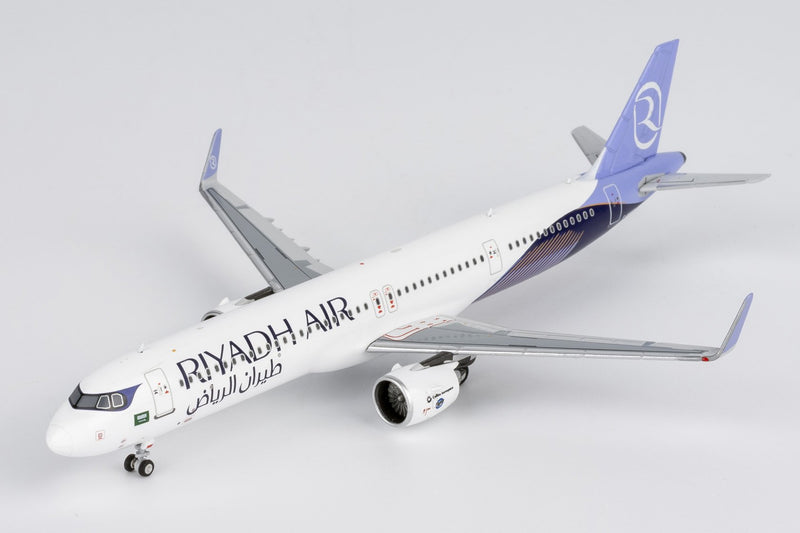 NG Models Riyadh Air Airbus A321XLR Diecast - F-WWBZ - 1/400