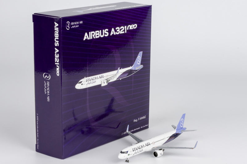 NG Models Riyadh Air Airbus A321XLR Diecast - F-WWBZ - 1/400