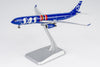 NG Models SAS Airbus A330-300  "80 Years Livery' Diecast Model with Stand -LN-RKR- 1/400
