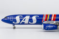 NG Models SAS Airbus A330-300  "80 Years Livery' Diecast Model with Stand -LN-RKR- 1/400
