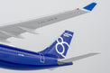 NG Models SAS Airbus A330-300  "80 Years Livery' Diecast Model with Stand -LN-RKR- 1/400