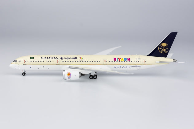 NG Models Saudi Arabian Airlines Boeing 787-9 1/400 Diecast Model Aircraft - HZ-ARC