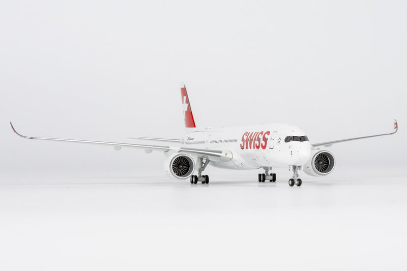 NG Models Swiss Airlines Airbus A350-900 Diecast Model with Stand - HB-IFB - 1/400