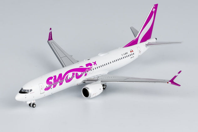 NG Models Boeing 737 MAX 8 Swoop Airlines 1:400 Diecast Model Aircraft - C-GJKK
