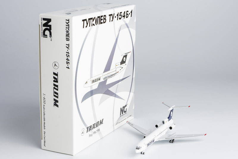 NG Models Tarom Romanian Airlines Tupolev TU-154B Diecast Model - YR-TPB - 1/400