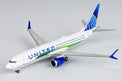 NG Models United Airlines Boeing 737 MAX 8 Connecting The World Livery Diecast - N77259 - 1/400