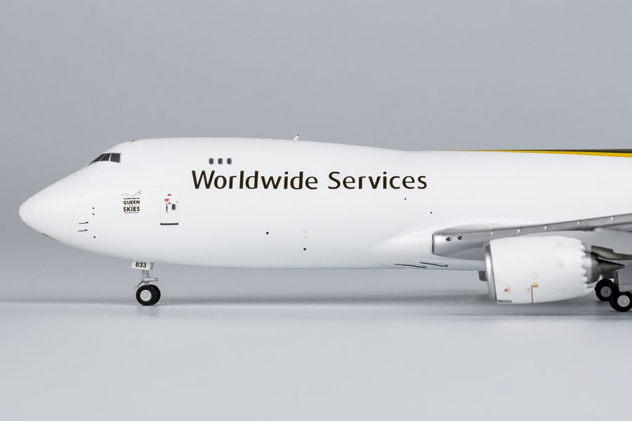 NG Models Boeing 747-8F UPS N633UP 1:400 Diecast Model Aircraft