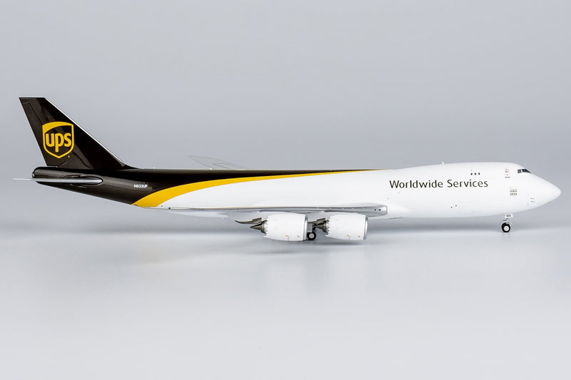 NG Models UPS Boeing 747-8F Celebrating The Queen Of The Skies Diecast - N633UP - 1/400