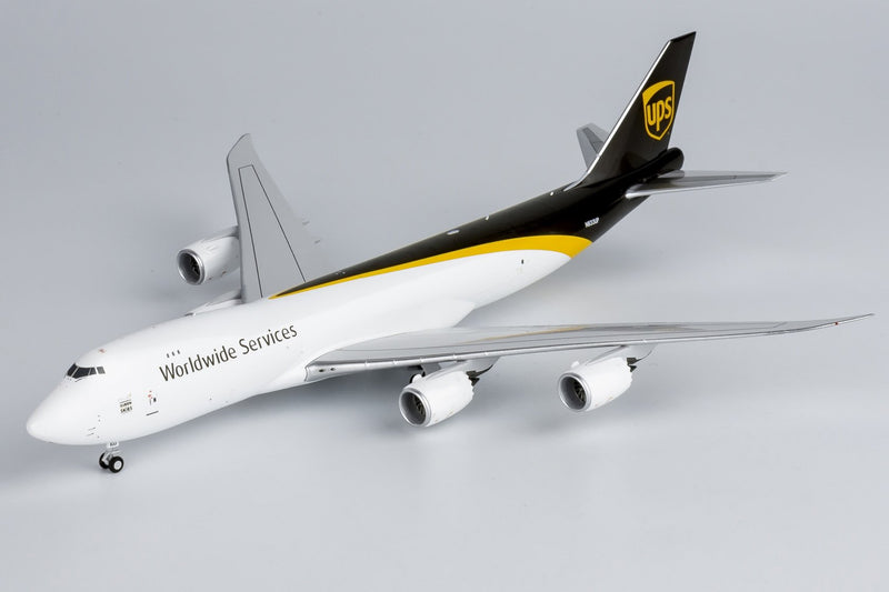 NG Models UPS Boeing 747-8F Celebrating The Queen Of The Skies Diecast - N633UP - 1/400