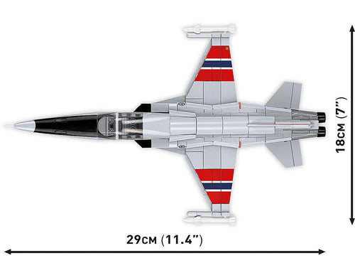 Cobi F-5A Freedom Fighter Norwegian Air Force 1:48 Aircraft Brick Kit (5858)