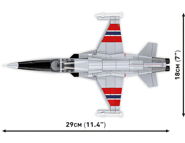 Cobi F-5A Freedom Fighter Norwegian Air Force 1:48 Aircraft Brick Kit (5858)