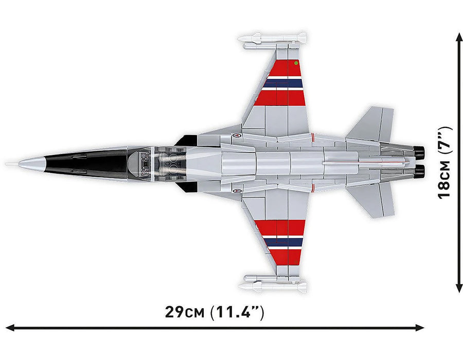 Cobi F-5A Freedom Fighter Norwegian Air Force 1:48 Aircraft Brick Kit (5858)
