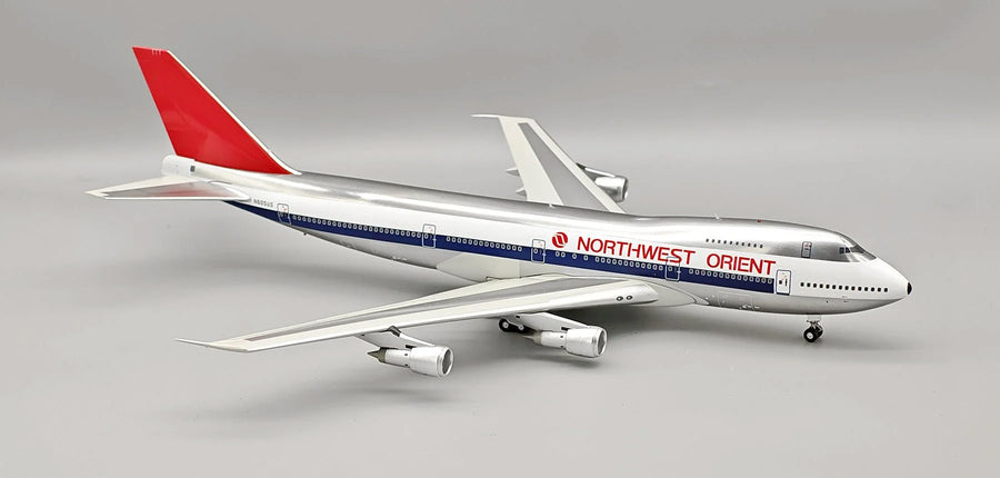WB Models Northwest Orient Boeing 747-151 N7605US 1:200 Diecast Model Aircraft